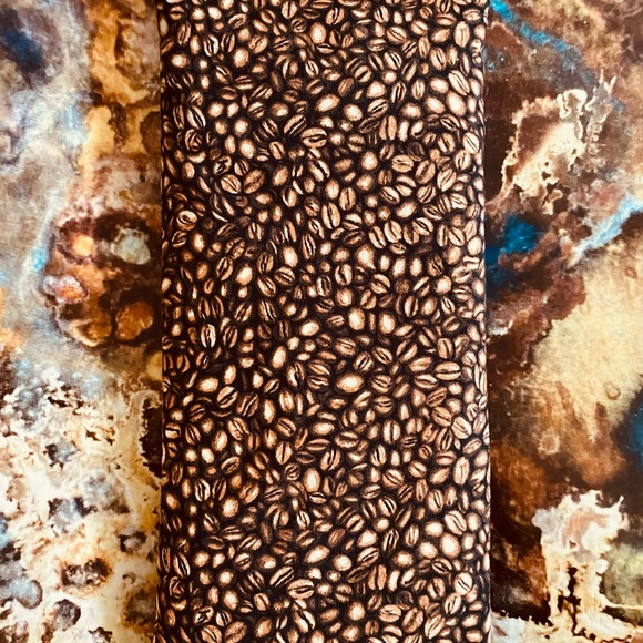 Therapeutic healing heating/cooling rice pad. Coffee bean design fabric decor. - Picture 3 of 5